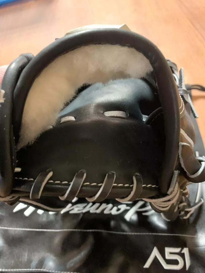 ミズノプロ　グローブ　A51イチロー監修モデル　1AJGR29007　軟式