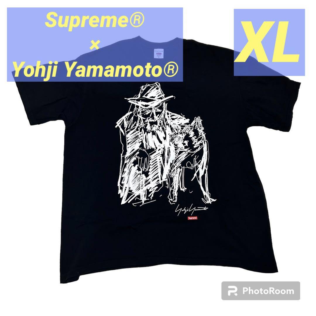 【即完売モデル】supreme ヨウジヤマモト ビッグロゴ　Tシャツ　希少