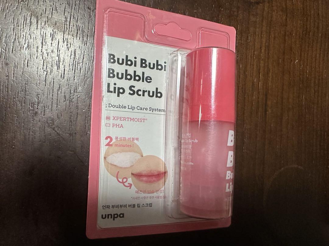 BubiBubi Bubble LipScrub 新品未使用