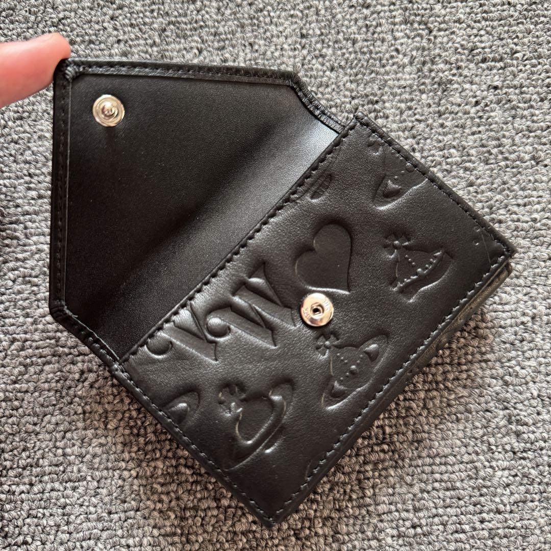 VIVIENNE WESTWOOD 三つ折り財布 ブラック ウォレット