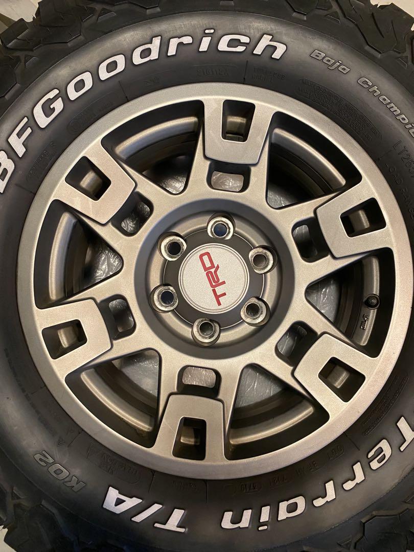 【taa】BFGoodrich All-Terrain &TRD ホイール