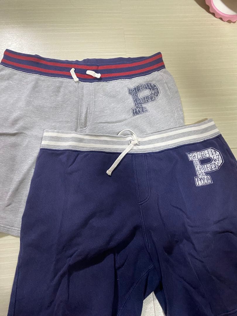 POLOラルフローレンスウェットショートパンツ