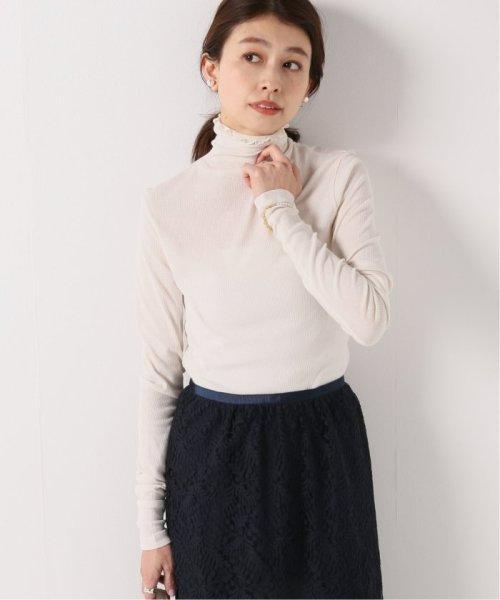 ファッション イエナ 新品タグ付 IENA ニット カットソー ネック タートル シアー Tシャツ/カットソー(七分/長袖) ファッション イエナ 新品タグ付 IENA ニット カットソー ネック タートル シアー Tシャツ/カットソー(七分/長袖)