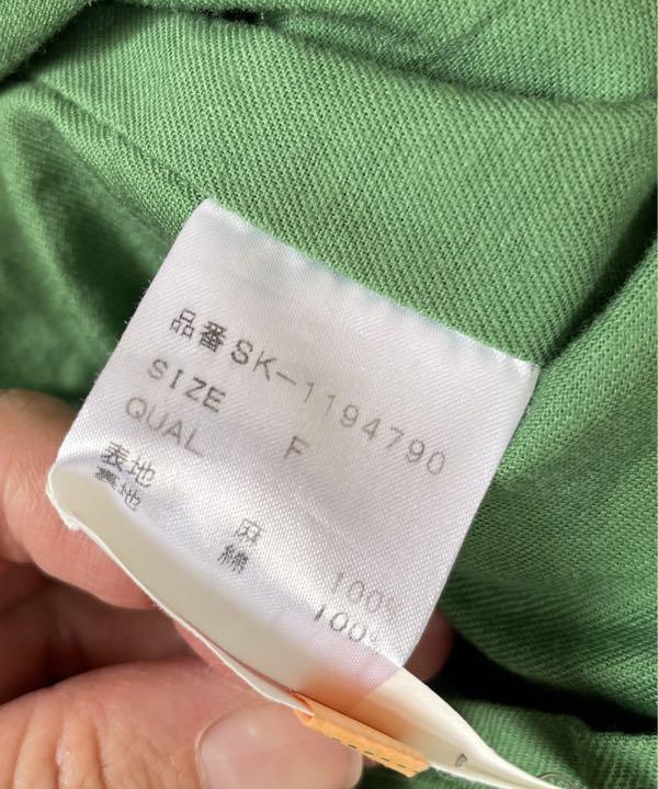 TSURUbyMARIKO OIKAWA グリーンワンピースA128
