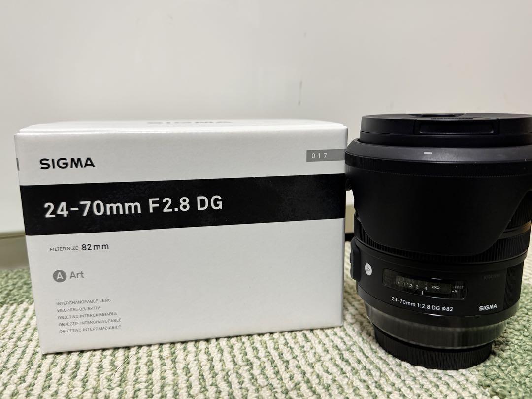 SIGMA 24-70mm F2.8 DG Art Canon EFマウント