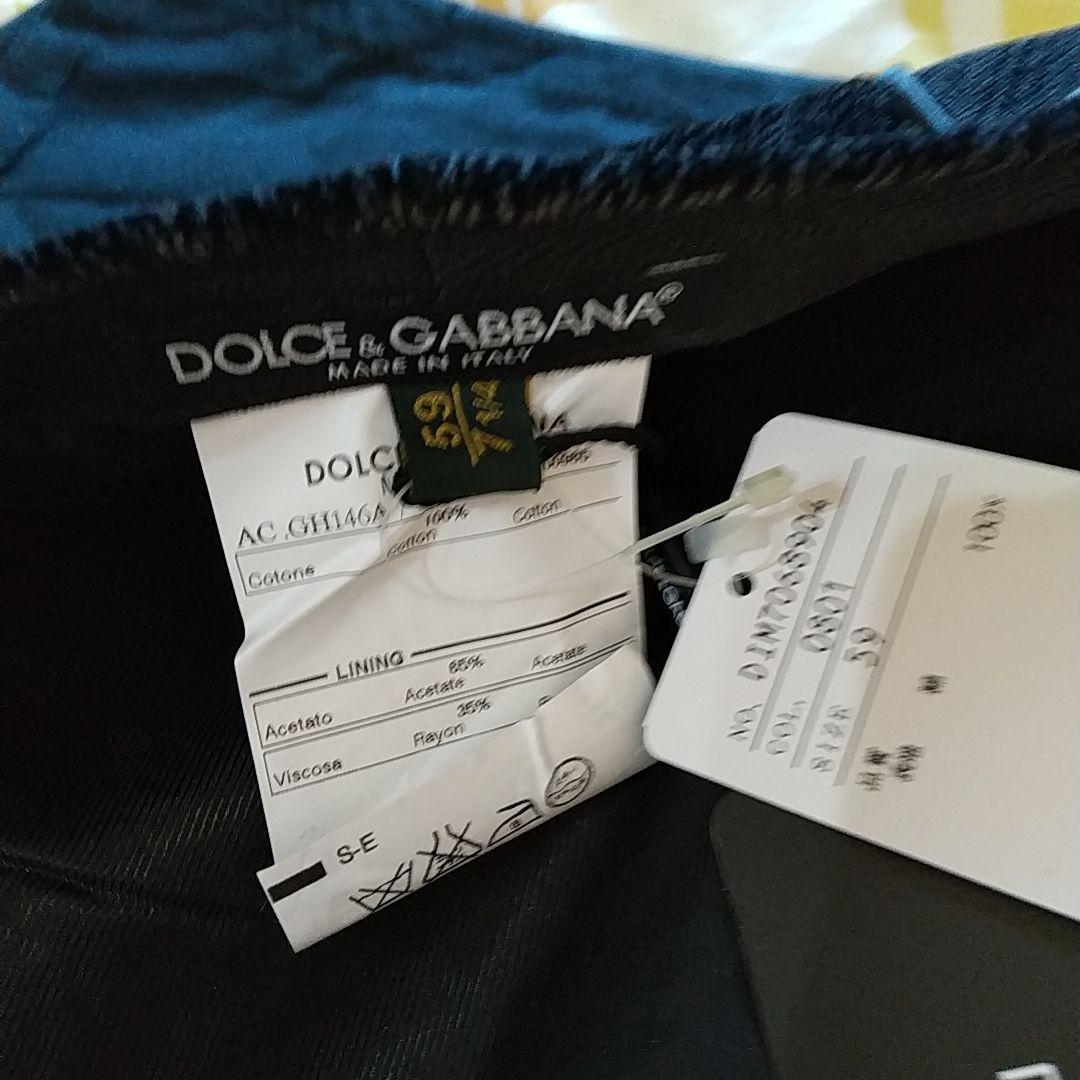 限定SALE大得価 ドルチェ&ガッバーナ 専用袋付き D&G タグ付き ハンチング 未使用品 5StAs-m26439630168 大人気2022
