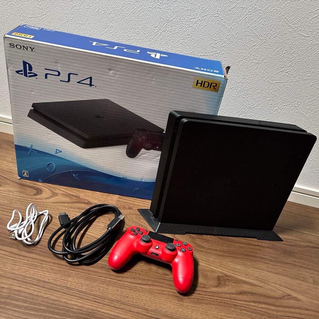 動作 済 CUH-2100A PS4本体 コントローラー付PlayStation4