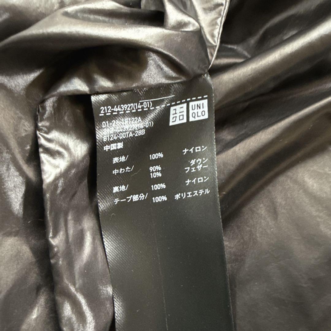 新品タグ付！UNIQLO +J ダウンロングコート ブラック ジル