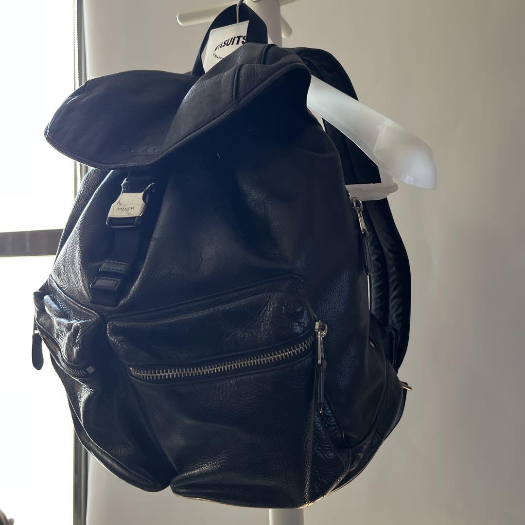 coach レザーリュック　backpack バックパック