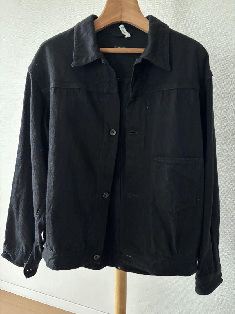 COMOLI コモリ 24SS デニムジャケット ブラック　サイズ2