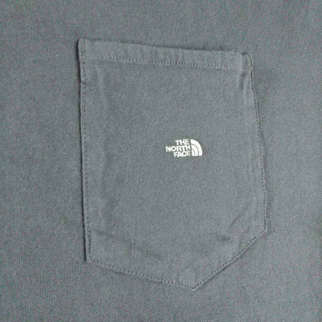 ノースです　パープル　ポケットT　NT3365N　グレー　XL　新品④