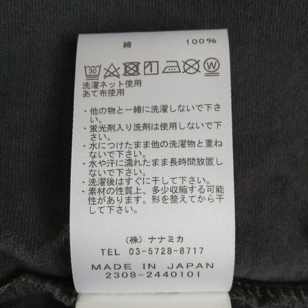 ノースです　パープル　ポケットT　NT3365N　グレー　XL　新品④
