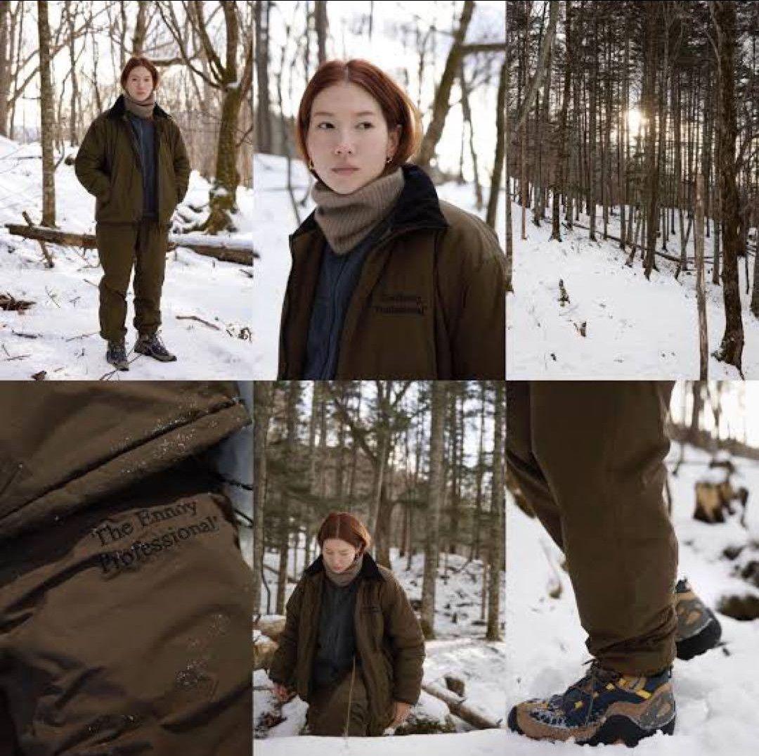 【美品】ennoy NYLON PADDED JACKET PANTS 上下