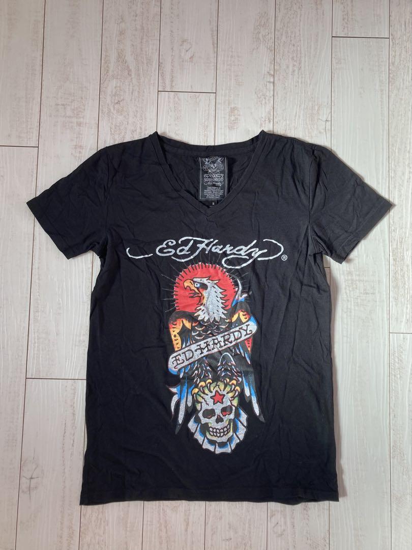 Ed Hardy tシャツ グランジ 平成ギャル y2k スカル パンク Ed hardy系 y2k 平成ギャル グランジ スカル ダークコア ピチT