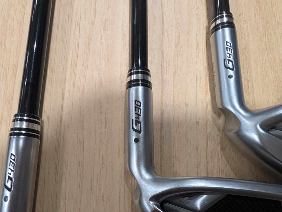 PING G430アイアン6本セット ALTA J CB(SR) 黒ドット