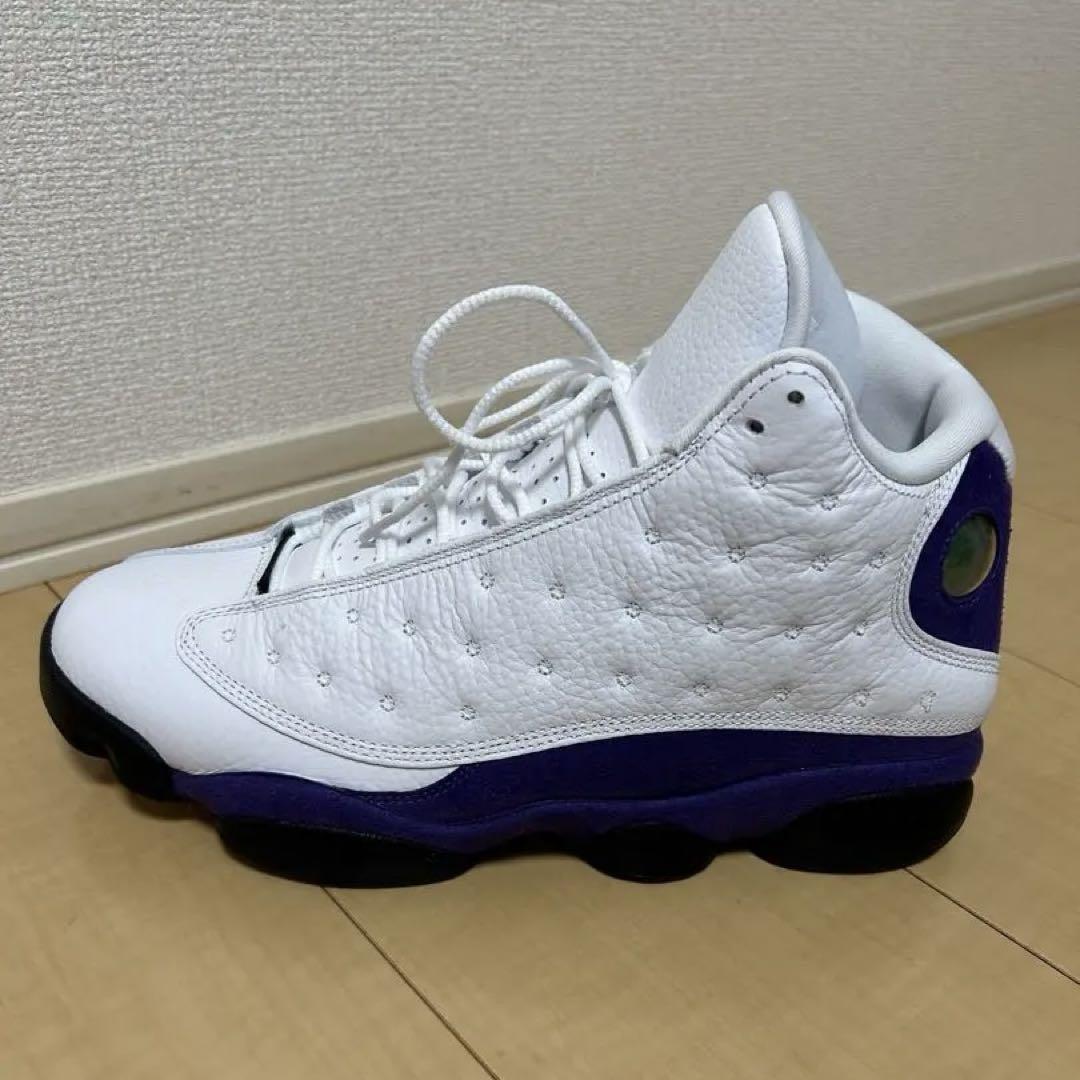 Air Jordan 13 レトロ　ホワイト/パープル