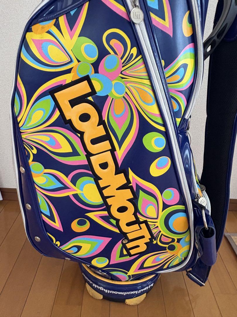 【りーの暇人】Loudmouth キャディバッグ LOUDMOUTH ラウドマウス Loud Mouth JD-CB0003LTD10 JOHN DALY