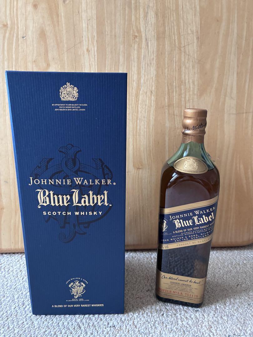 Johnnie Walker Blue Label スコッチウイスキー 箱付き