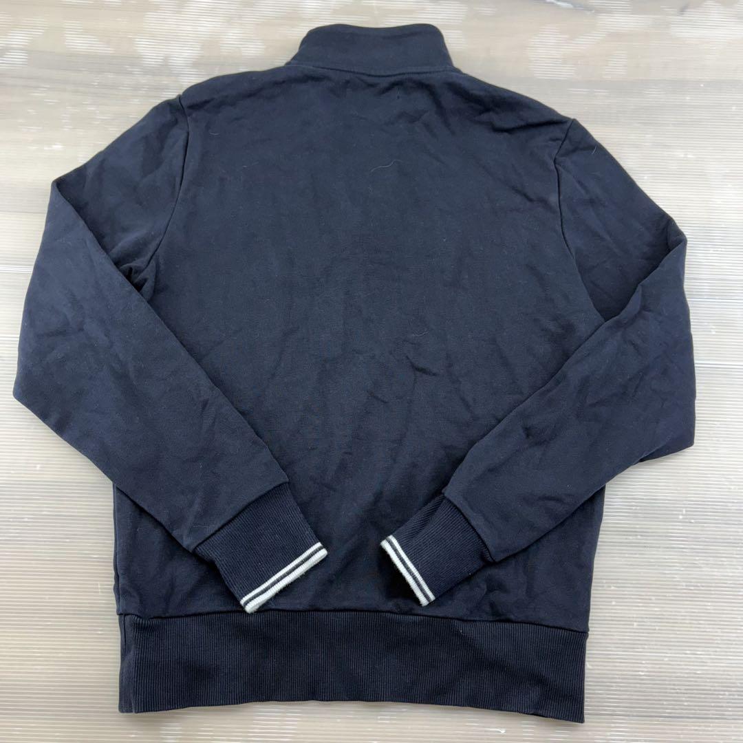 ナイス玉　FRED PERRY ネイビー トレーナー 楽天市場】フレッドペリー スウェット FRED PERRY Half Zip