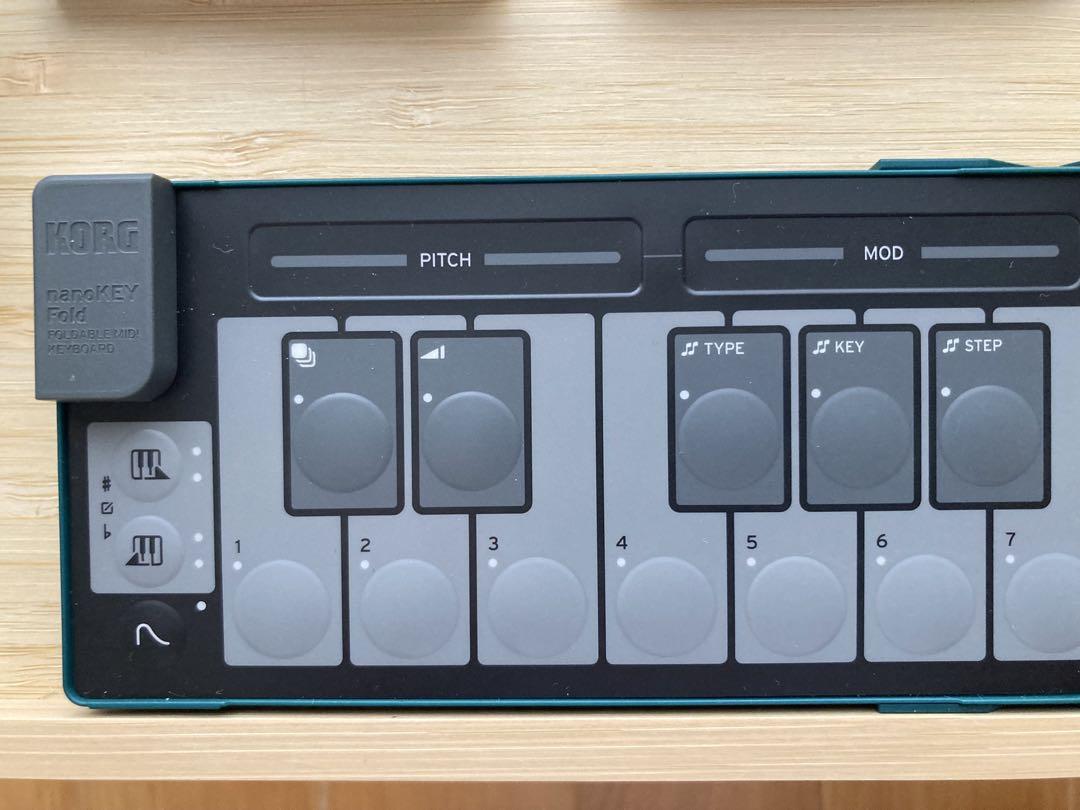 DTM・DAW KORG nanoKEY Fold Alpine Green