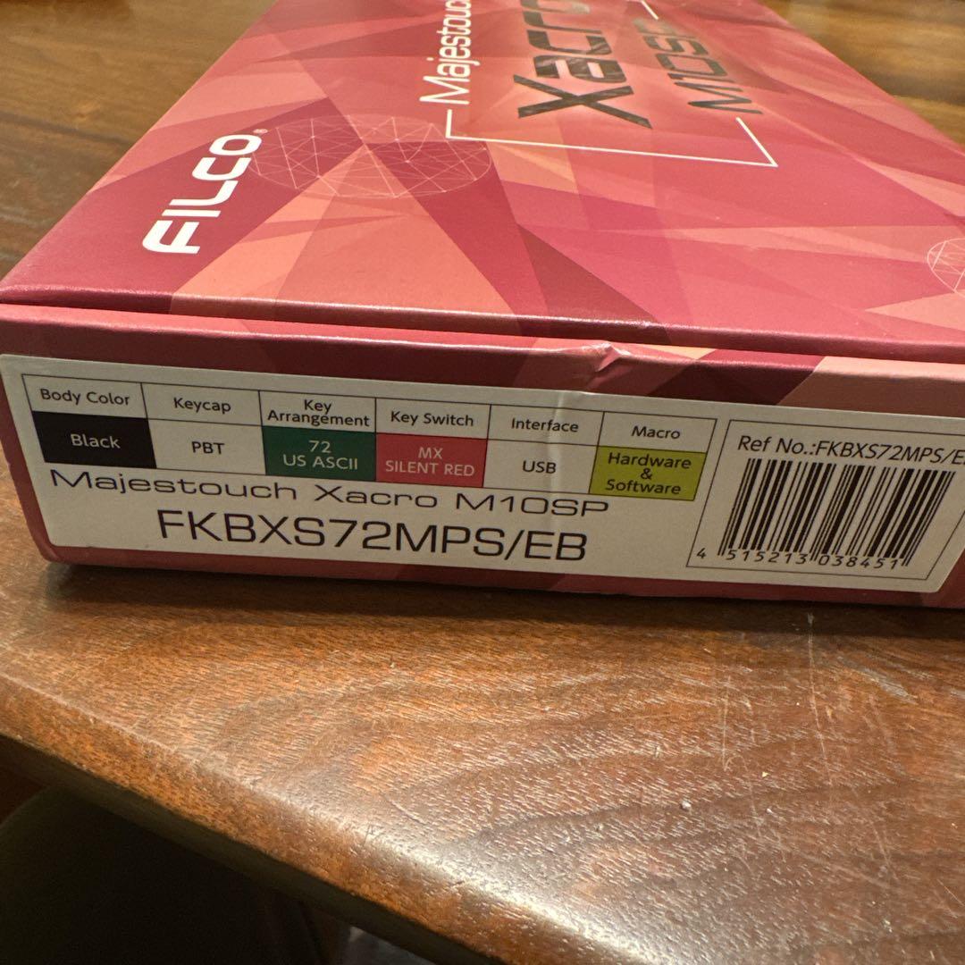 Filco majestouch xacro m10sp us配列 静音赤軸