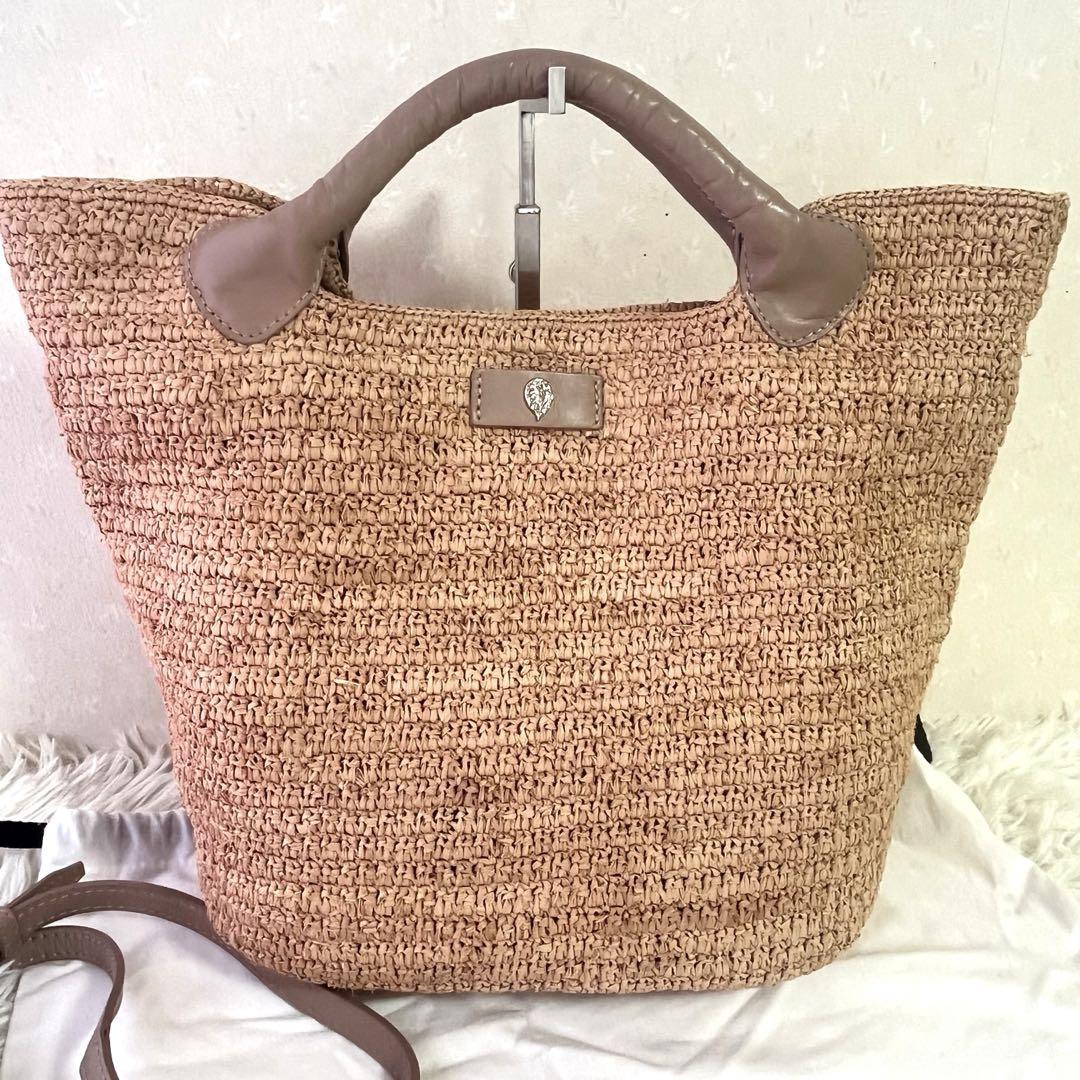 驚きの価格 ヘレンカミンスキー ラフィア トートバッグ CassiaS ショルダー バッグ