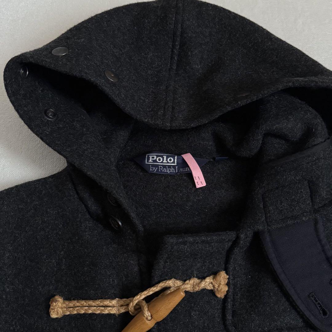 80s Polo by Ralph Lauren ダッフルコート グレー 表記L