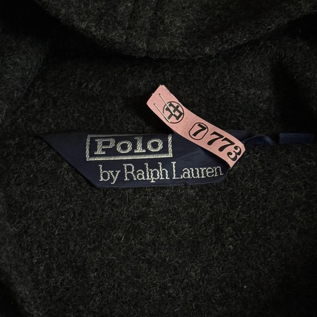 80s Polo by Ralph Lauren ダッフルコート グレー 表記L