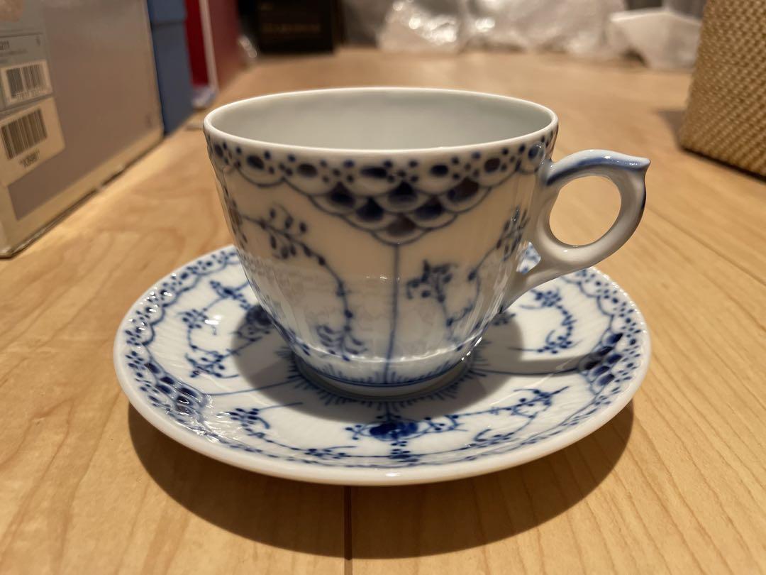 ロイヤルコペンハーゲンハーフレース コーヒーカップ＆ソーサー