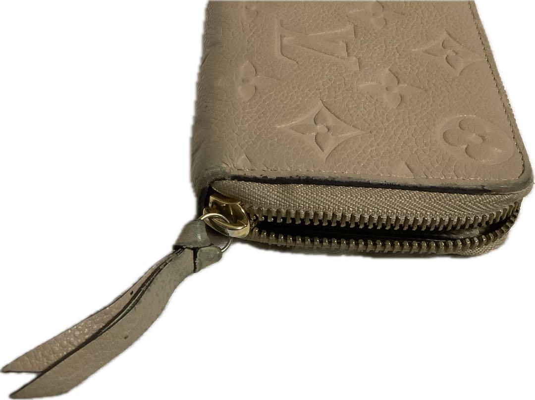 Louis Vuitton モノグラム アンプラント ジッピーウォレットレザー
