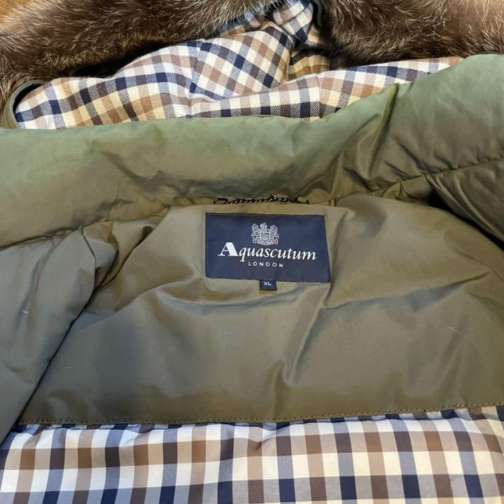 ダウンコー Aquascutum ダウンコート ダウンジャケット mRBVK-m26470188649 ファー ケット