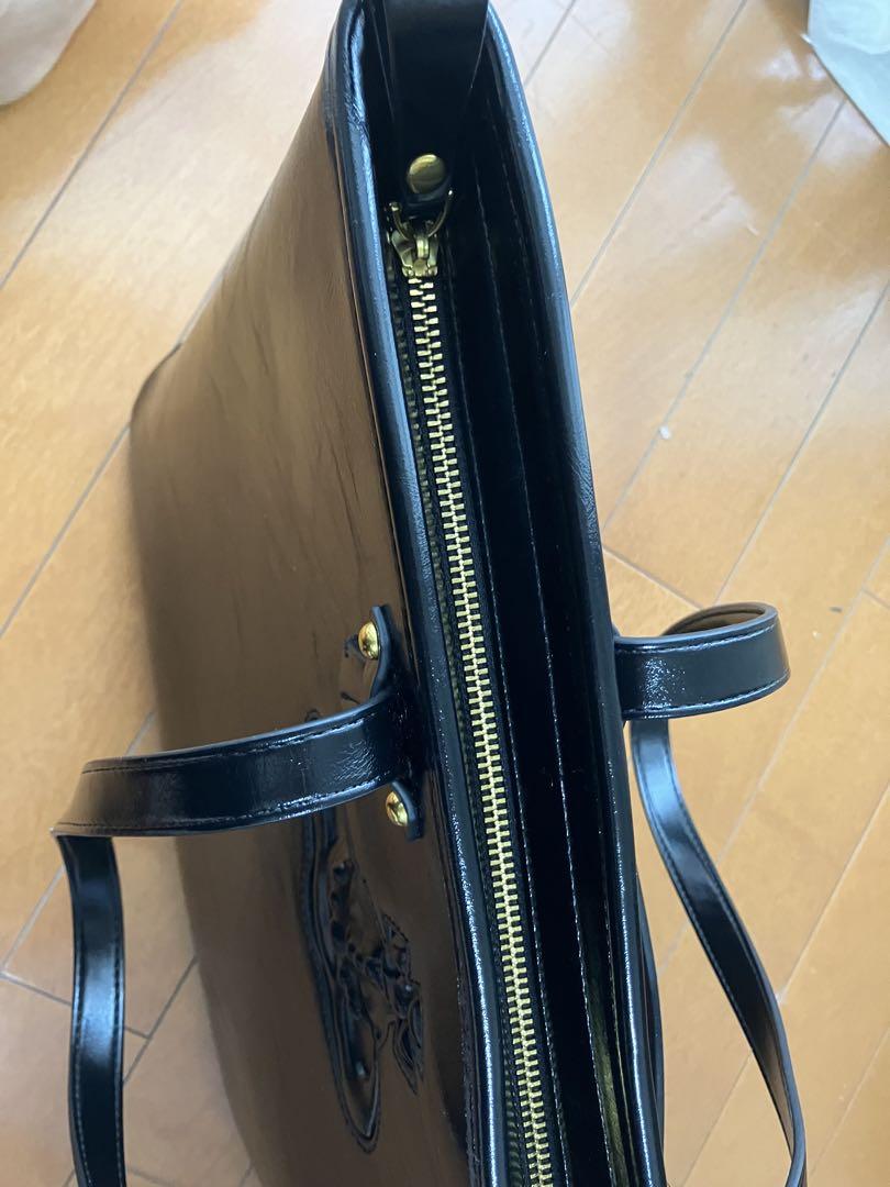 希少美品✨ヴィヴィアン✨ボストンバッグ／トートバッグ✨総柄✨オーブ✨大容量A4可 ヴィヴィアンウエストウッド トートバッグ 肩掛け 花柄 オーヴ