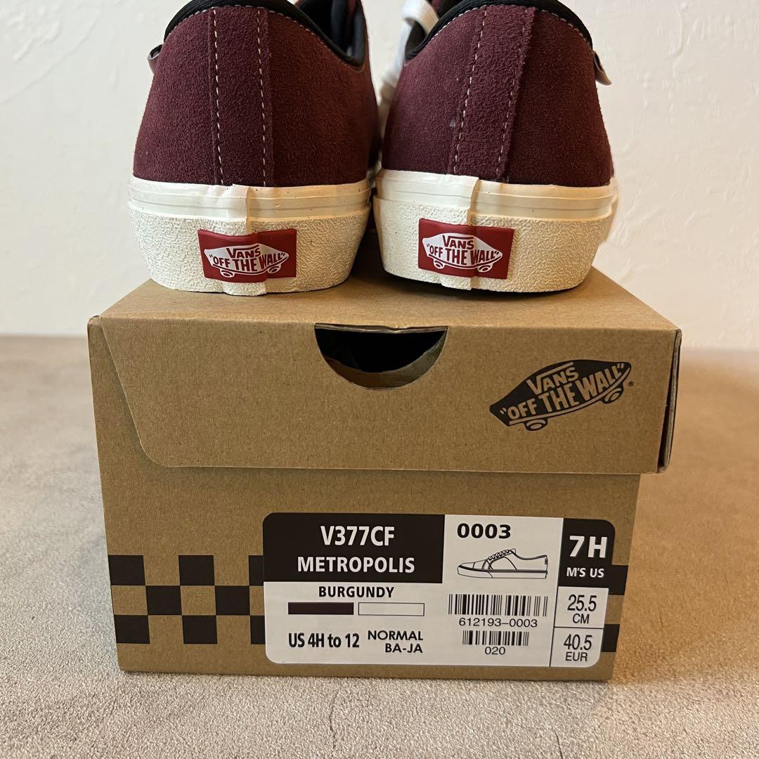 最終値下げ‼︎】美品 vans 復刻 メトロポリス スウェード