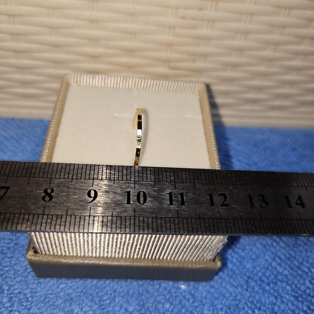 ete　K10　イエローゴールド　リング　#11