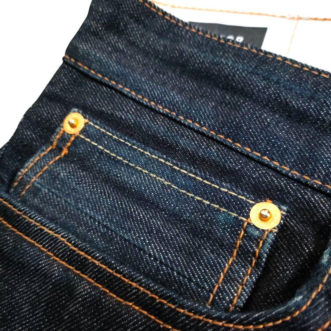 極美品 DENHAM W33 RAZOR SLIM FIT 片青耳 VCSS