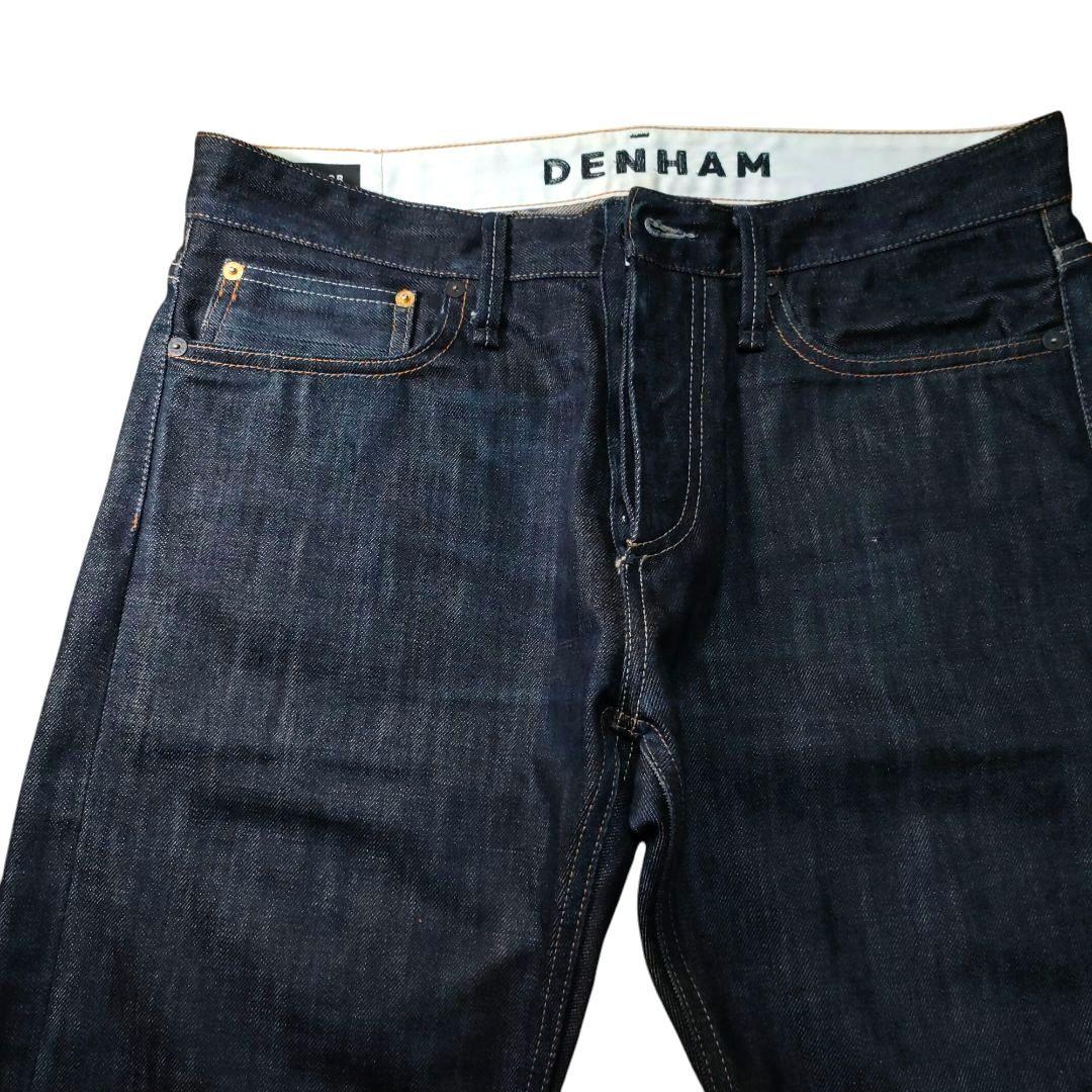 極美品 DENHAM W33 RAZOR SLIM FIT 片青耳 VCSS