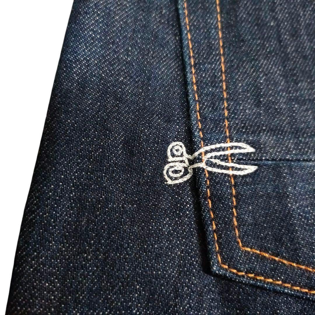 極美品 DENHAM W33 RAZOR SLIM FIT 片青耳 VCSS