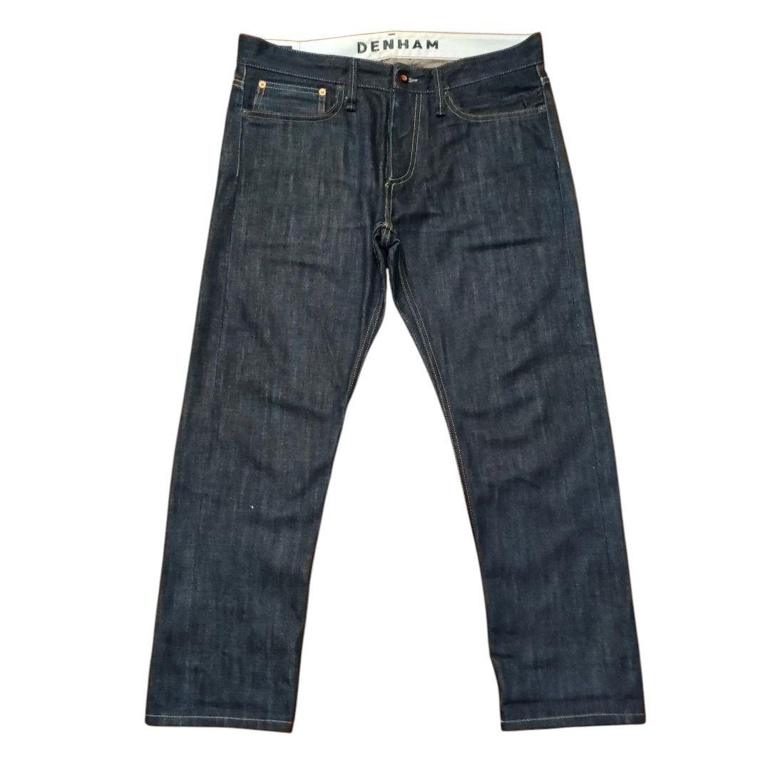 極美品 DENHAM W33 RAZOR SLIM FIT 片青耳 VCSS