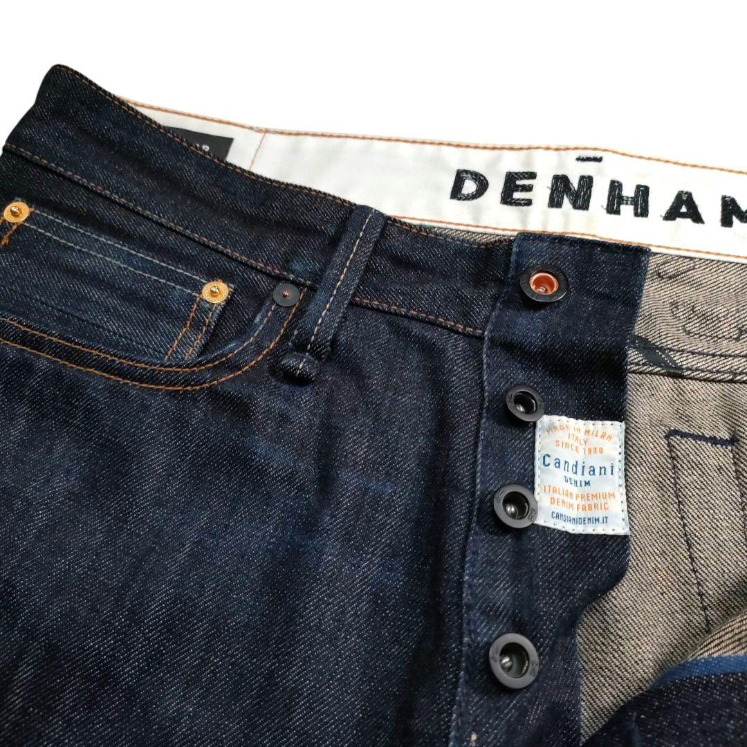 極美品 DENHAM W33 RAZOR SLIM FIT 片青耳 VCSS