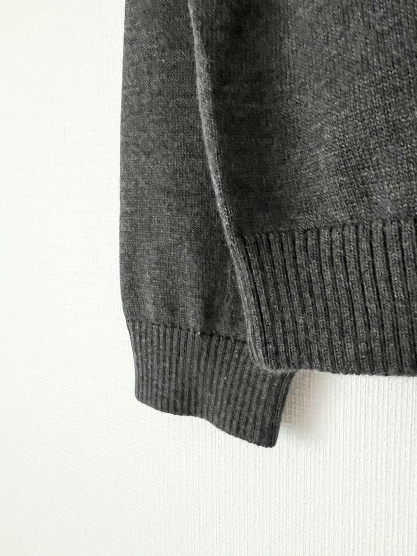 ATON WOOL CASHMERE SILK タートルネックセーター