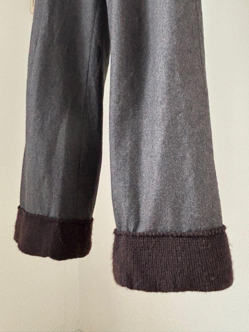 dries van noten ニット切替スラックス　archive