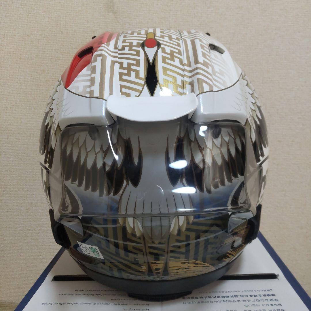 大人上品なおすすめコーデ ARAI RX-7X ツバサ レーシングスポイラー（ライトスモーク）付き セキュリティ・セーフティ