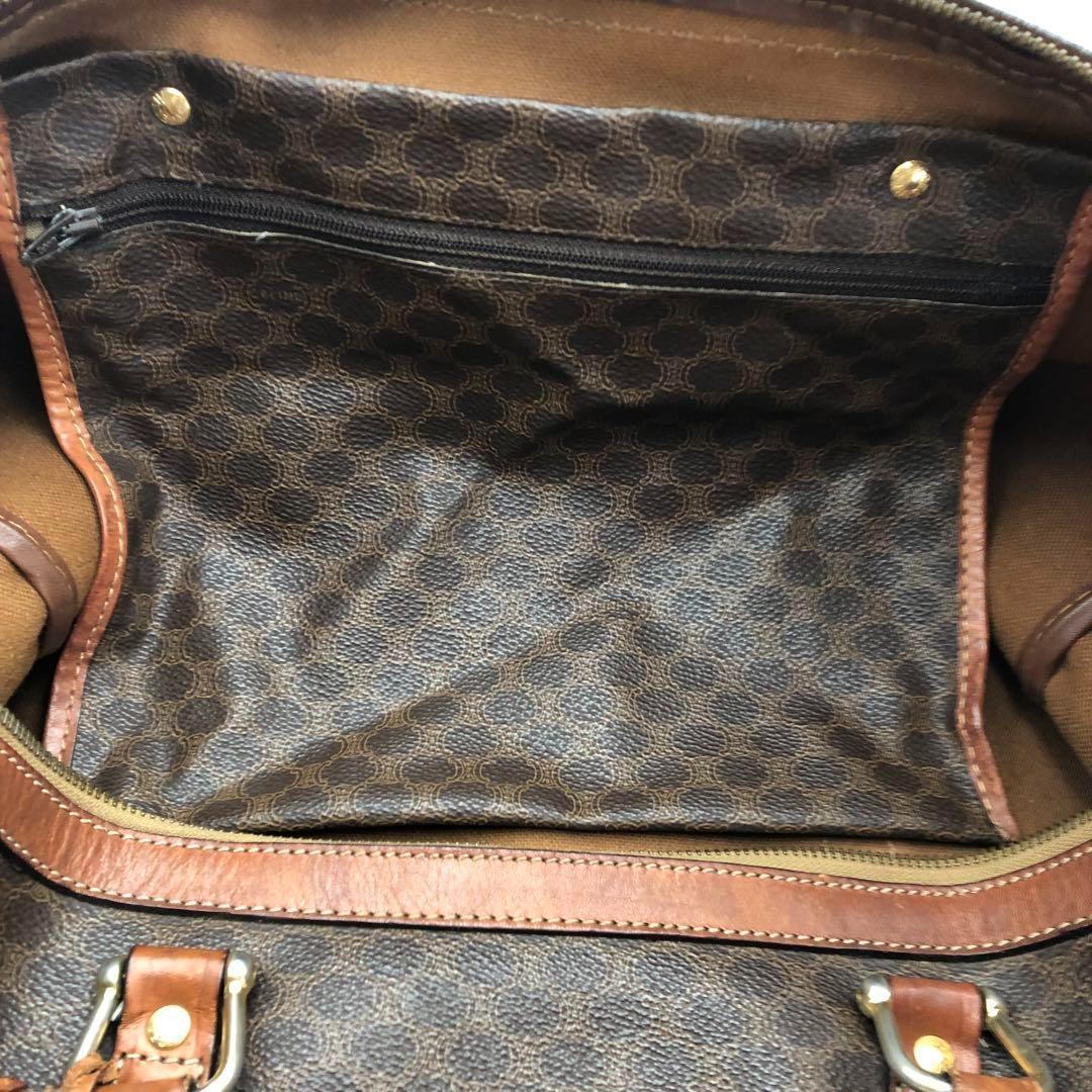セリーヌ CELINE ボストン バッグ マカダム 40 サイズ 大容量 旅行