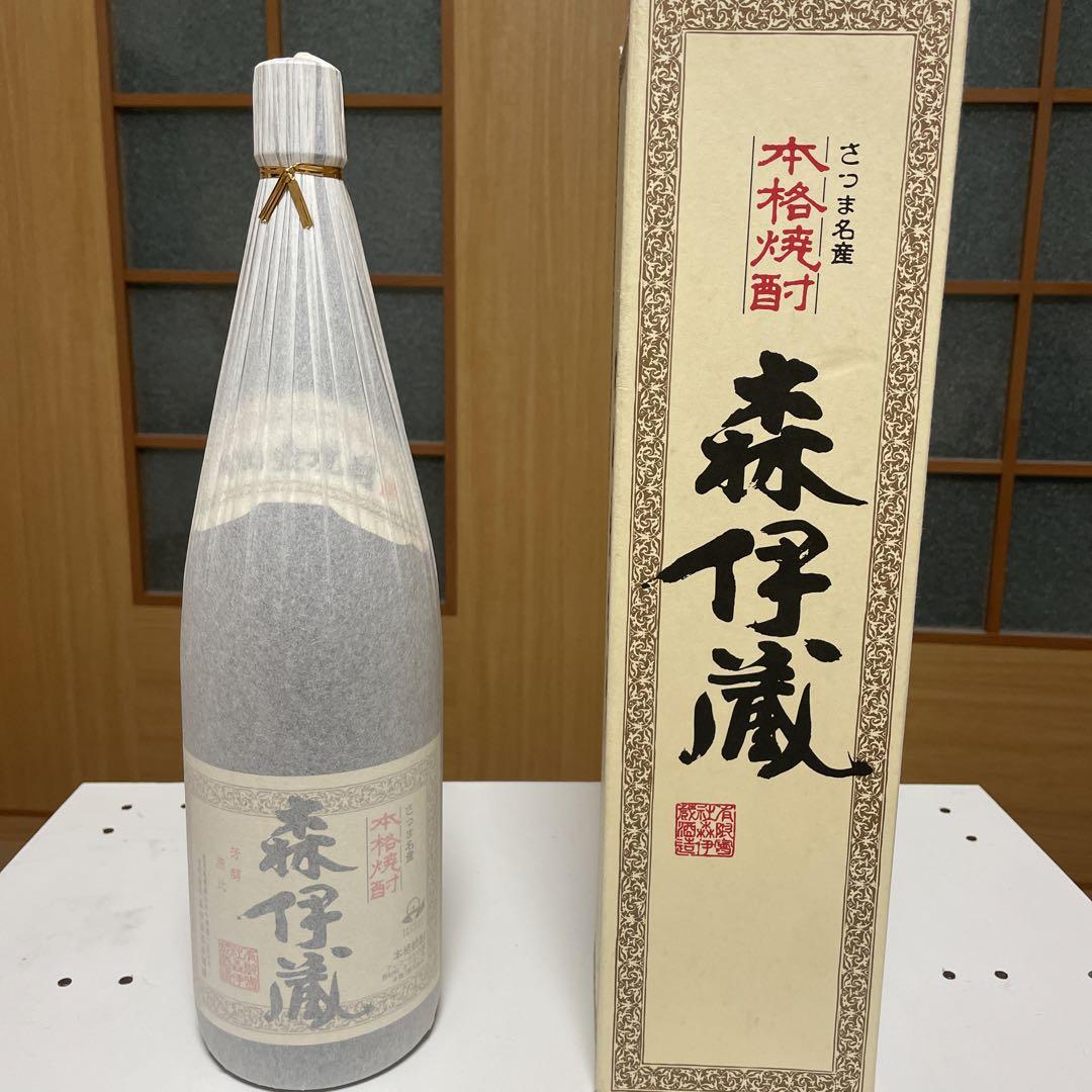 【後払い手数料無料】 森伊蔵 飲料・酒 専用紙箱付き 未開栓 1800ml 焼酎