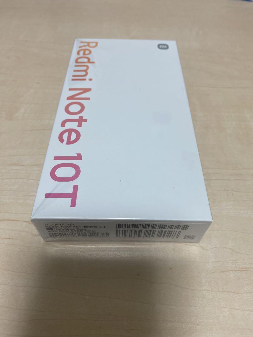 Redmi Note 10T ナイトタイムブルー 64 GB Softbank