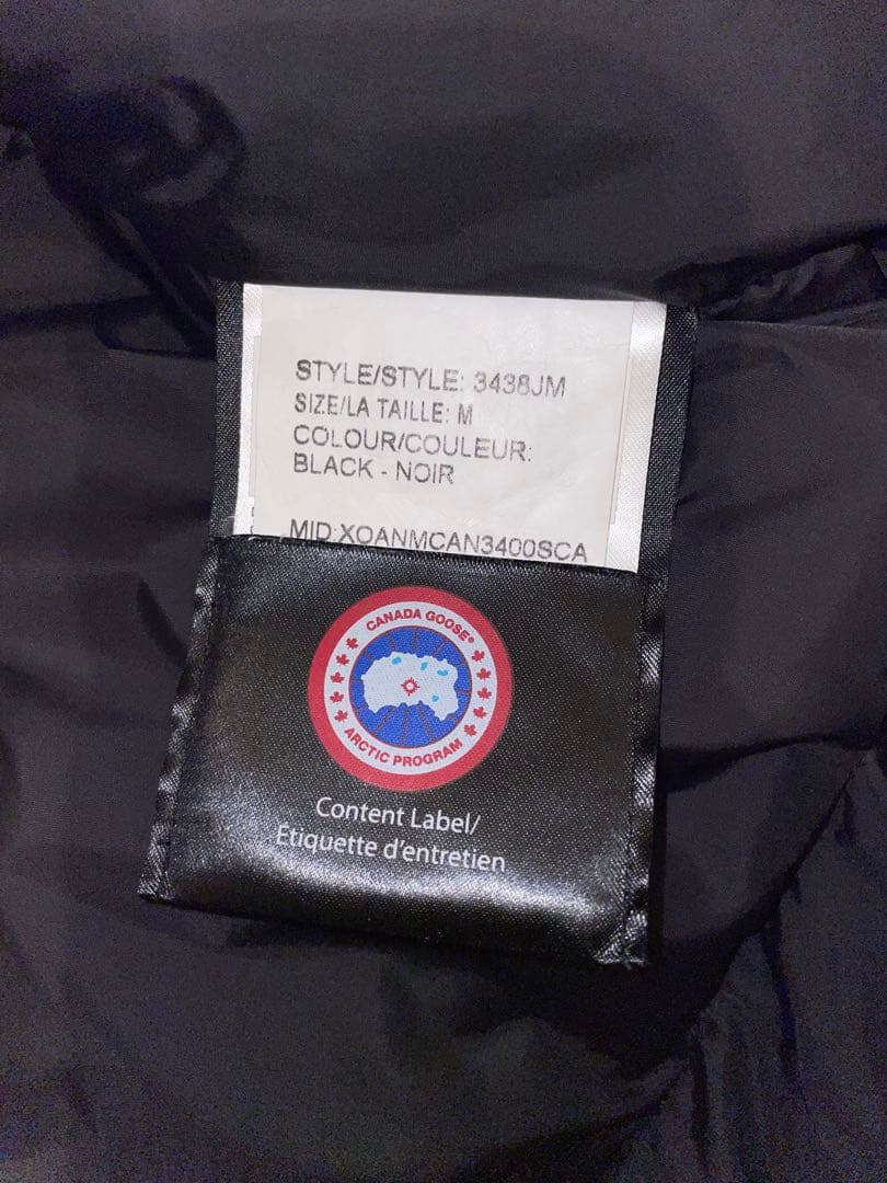 Canada Goose ブラック ダウンジャケット ＭM CANADA GOOSE RODOVICO_COM_BR