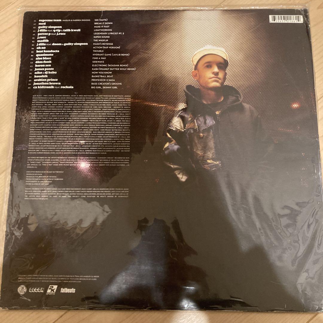 stonesthrow コンピ2lp 超レアだと思うmadlib j dilla