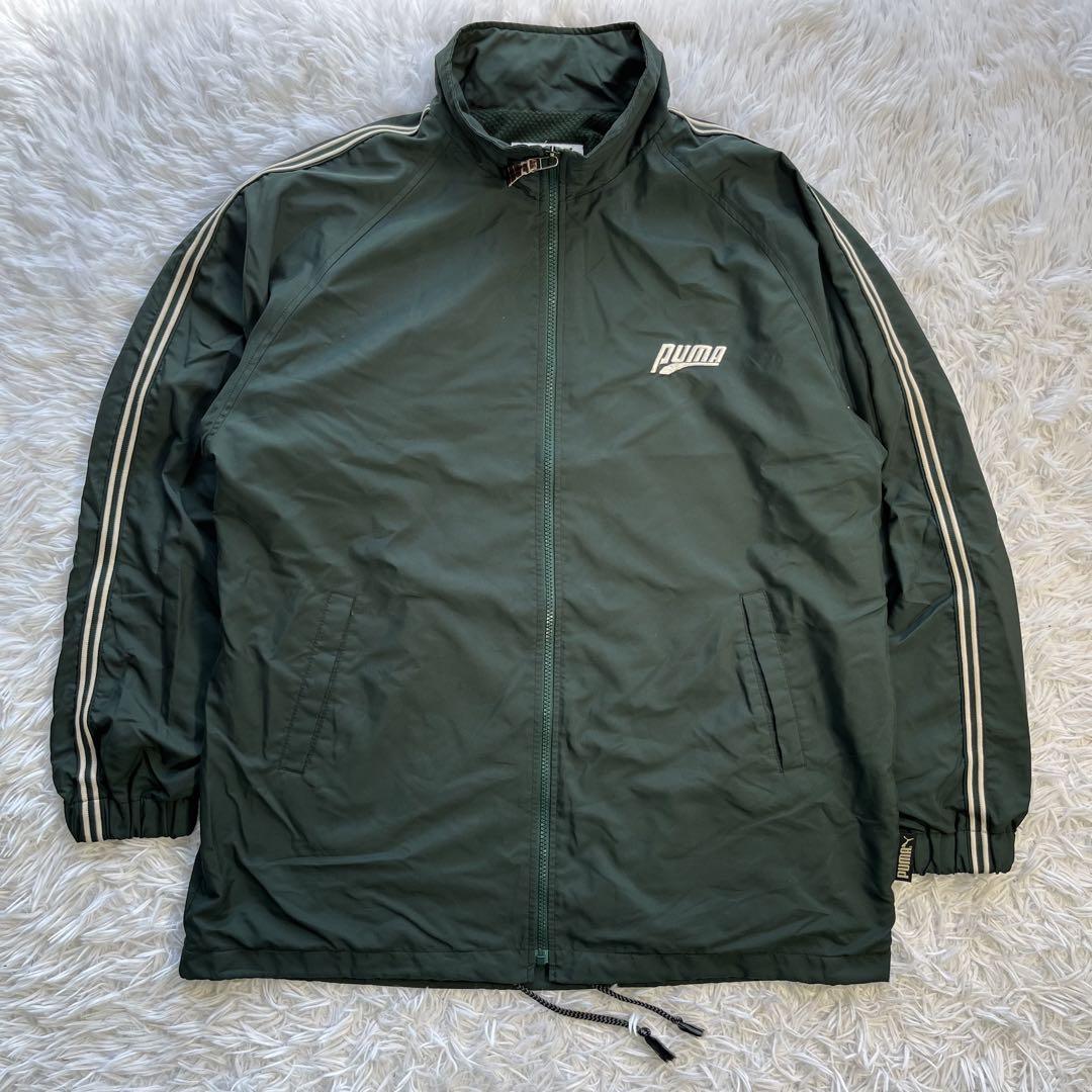90s PUMA セットアップ　ジャージ　トラックジャケット【XL】グリーン
