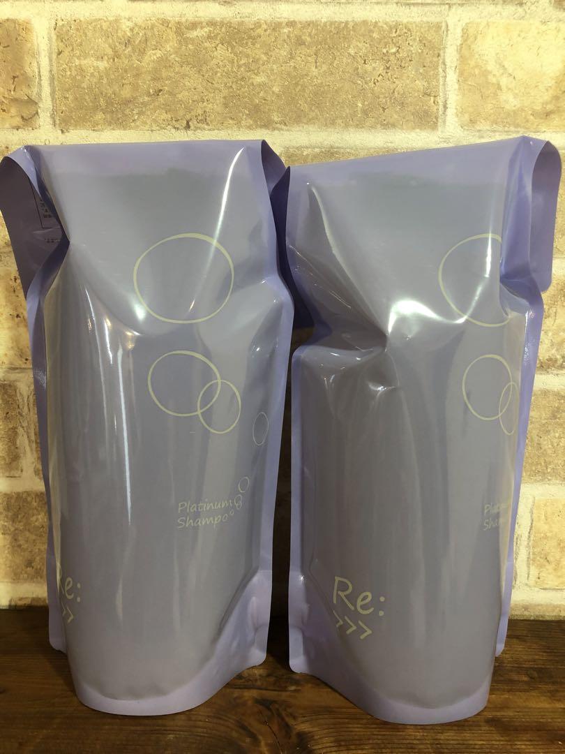 アジュバンプラチナムシャンプーレフィル600ml2個セット
