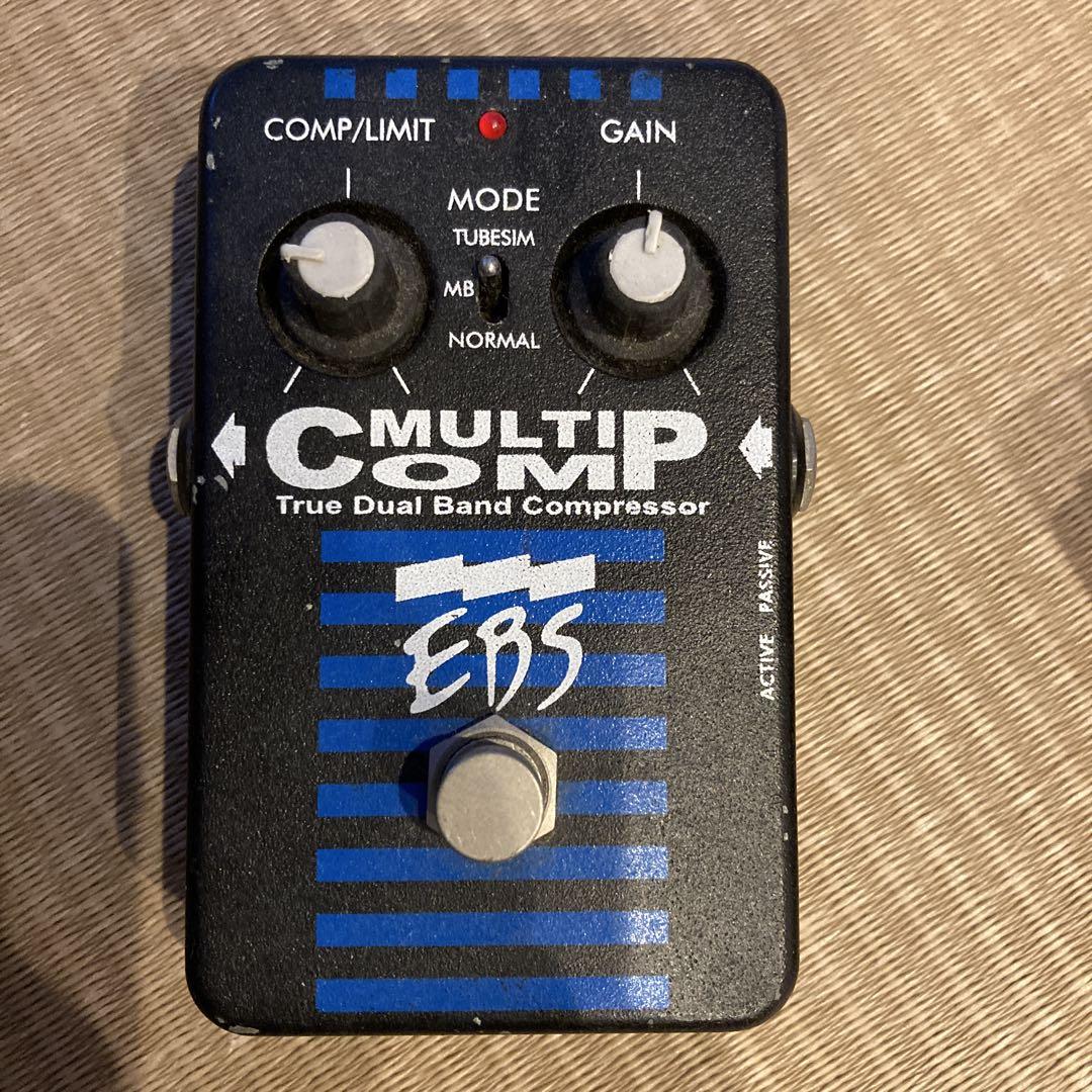 SANSAMP ベースオーバードライブ　EBS マルチコンプレッサー　セット